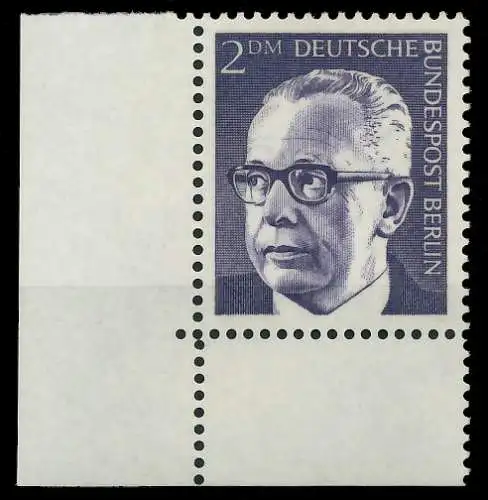 BERLIN DS HEINEM Nr 370 postfrisch ECKE-ULI 8E85A2