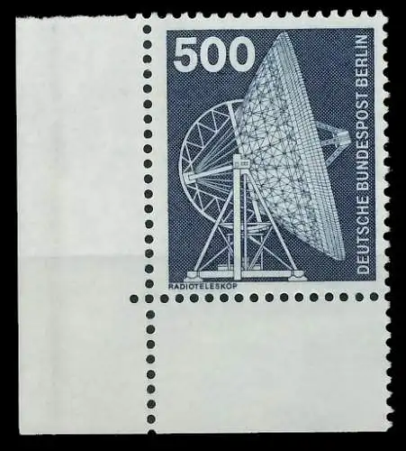 BERLIN DS INDUSTRIE U. TECHNIK Nr 507 postfrisch ECKE-U 8E85B2