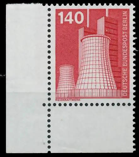 BERLIN DS INDUSTRIE U. TECHNIK Nr 504 postfrisch ECKE-U 8E85BE