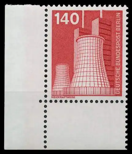 BERLIN DS INDUSTRIE U. TECHNIK Nr 504 postfrisch ECKE-U 8E85C2