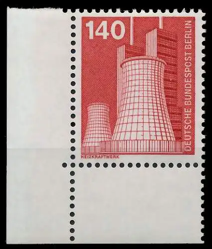 BERLIN DS INDUSTRIE U. TECHNIK Nr 504 postfrisch ECKE-U 8E85CE