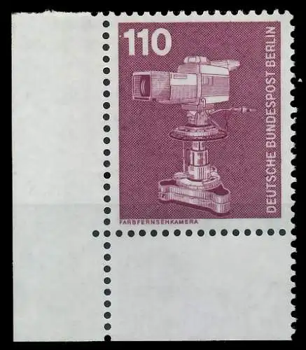 BERLIN DS INDUSTRIE U. TECHNIK Nr 668 postfrisch ECKE-U 8E861A