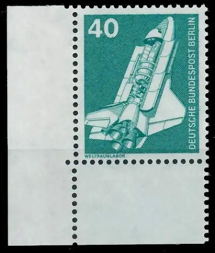 BERLIN DS INDUSTRIE U. TECHNIK Nr 498 postfrisch ECKE-U 8E8666