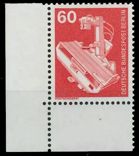 BERLIN DS INDUSTRIE U. TECHNIK Nr 582 postfrisch ECKE-U 8E86E2