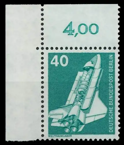 BERLIN DS INDUSTRIE U. TECHNIK Nr 498 postfrisch ECKE-O 8E875E
