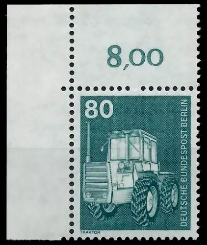 BERLIN DS INDUSTRIE U. TECHNIK Nr 501 postfrisch ECKE-O 8E876E