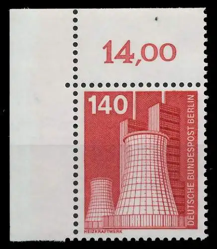 BERLIN DS INDUSTRIE U. TECHNIK Nr 504 postfrisch ECKE-O 8E8782