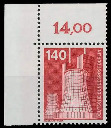 BERLIN DS INDUSTRIE U. TECHNIK Nr 504 postfrisch ECKE-O 8E877E