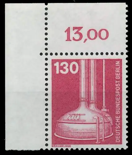 BERLIN DS INDUSTRIE U. TECHNIK Nr 669 postfrisch ECKE-O 8E877A
