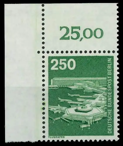 BERLIN DS INDUSTRIE U. TECHNIK Nr 671 postfrisch ECKE-O 8E8786