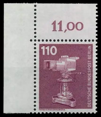 BERLIN DS INDUSTRIE U. TECHNIK Nr 668 postfrisch ECKE-O 8E879E