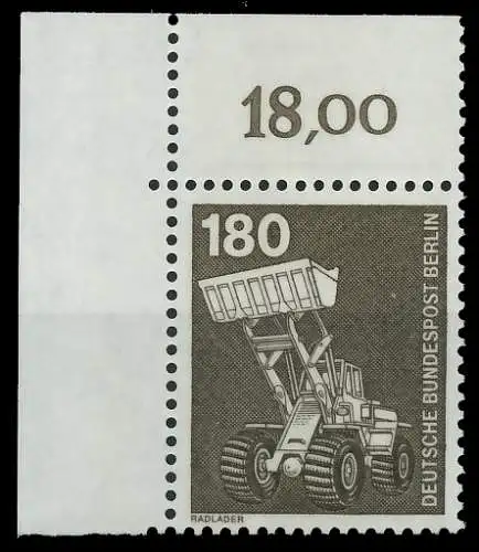 BERLIN DS INDUSTRIE U. TECHNIK Nr 585 postfrisch ECKE-O 8E87AE