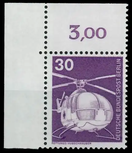 BERLIN DS INDUSTRIE U. TECHNIK Nr 497 postfrisch ECKE-O 8E87C2