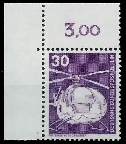 BERLIN DS INDUSTRIE U. TECHNIK Nr 497 postfrisch ECKE-O 8E87CA