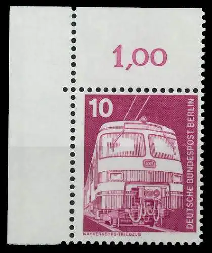 BERLIN DS INDUSTRIE U. TECHNIK Nr 495 postfrisch ECKE-O 8E87DA