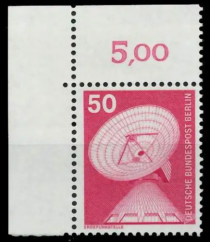 BERLIN DS INDUSTRIE U. TECHNIK Nr 499 postfrisch ECKE-O 8E87DE