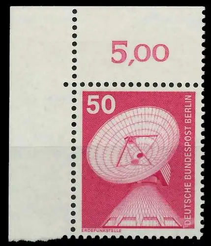 BERLIN DS INDUSTRIE U. TECHNIK Nr 499 postfrisch ECKE-O 8E87EA