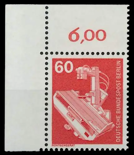BERLIN DS INDUSTRIE U. TECHNIK Nr 582 postfrisch ECKE-O 8E880A