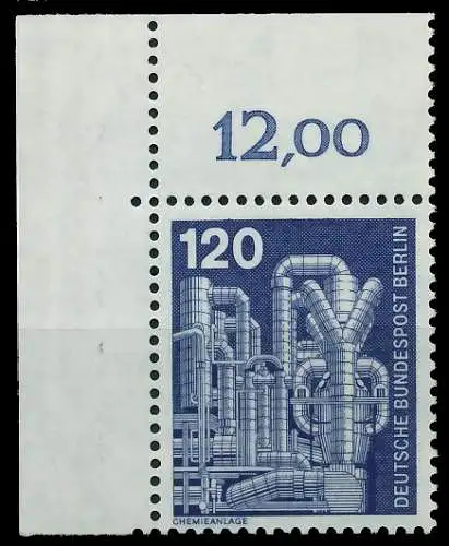 BERLIN DS INDUSTRIE U. TECHNIK Nr 503 postfrisch ECKE-O 8E880E