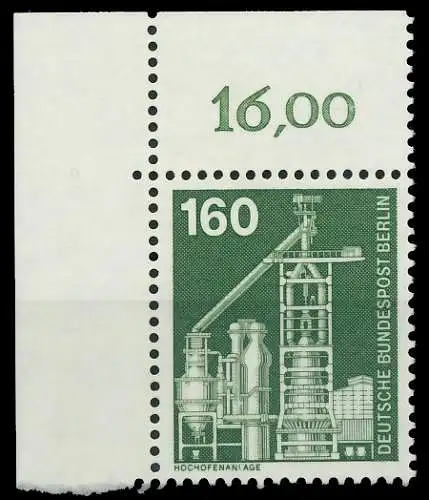 BERLIN DS INDUSTRIE U. TECHNIK Nr 505 postfrisch ECKE-O 8E882E