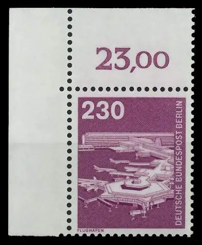 BERLIN DS INDUSTRIE U. TECHNIK Nr 586 postfrisch ECKE-O 8E8846