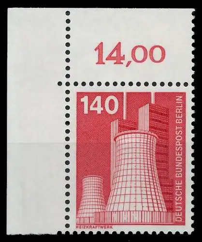 BERLIN DS INDUSTRIE U. TECHNIK Nr 504 postfrisch ECKE-O 8E885E