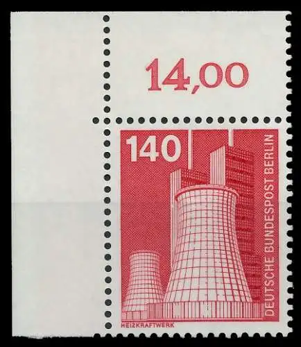 BERLIN DS INDUSTRIE U. TECHNIK Nr 504 postfrisch ECKE-O 8E8862