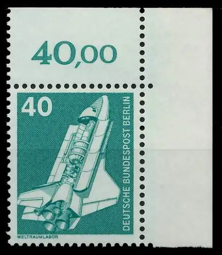 BERLIN DS INDUSTRIE U. TECHNIK Nr 498 postfrisch ECKE-O 8E88AA