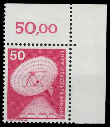 BERLIN DS INDUSTRIE U. TECHNIK Nr 499 postfrisch ECKE-O 8E88B6