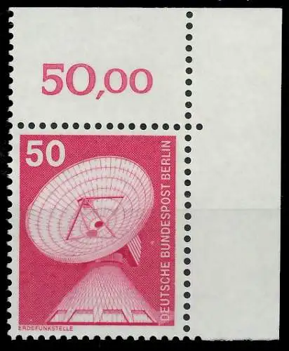 BERLIN DS INDUSTRIE U. TECHNIK Nr 499 postfrisch ECKE-O 8E88CA