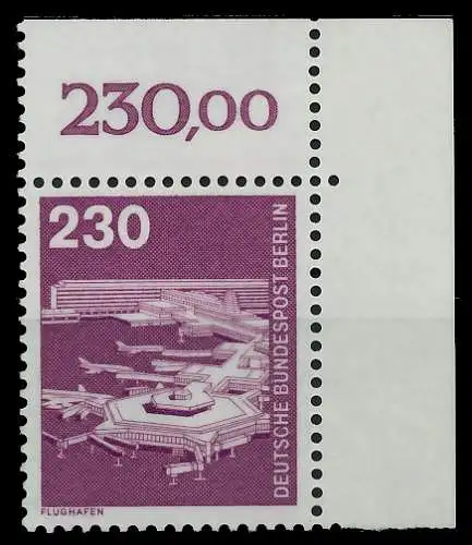 BERLIN DS INDUSTRIE U. TECHNIK Nr 586 postfrisch ECKE-O 8E88DE