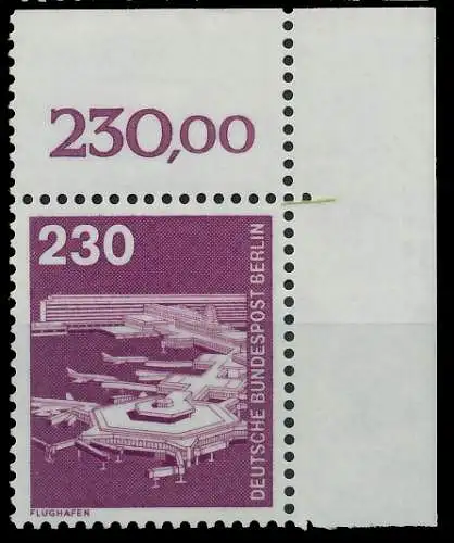 BERLIN DS INDUSTRIE U. TECHNIK Nr 586 postfrisch ECKE-O 8E88E2