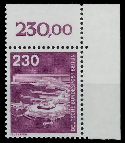 BERLIN DS INDUSTRIE U. TECHNIK Nr 586 postfrisch ECKE-O 8E88E6