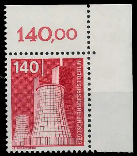 BERLIN DS INDUSTRIE U. TECHNIK Nr 504 postfrisch ECKE-O 8E88EE