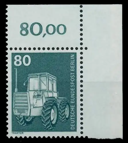 BERLIN DS INDUSTRIE U. TECHNIK Nr 501 postfrisch ECKE-O 8E88F6