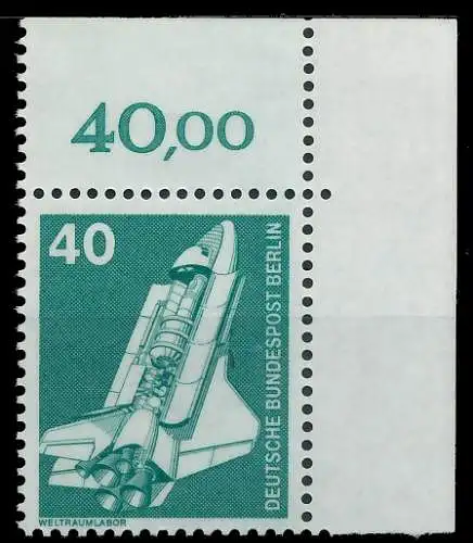 BERLIN DS INDUSTRIE U. TECHNIK Nr 498 postfrisch ECKE-O 8E892E