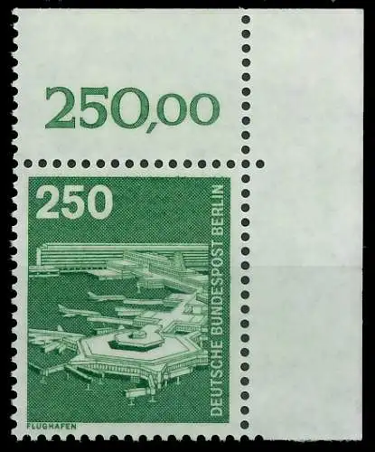 BERLIN DS INDUSTRIE U. TECHNIK Nr 671 postfrisch ECKE-O 8E893A