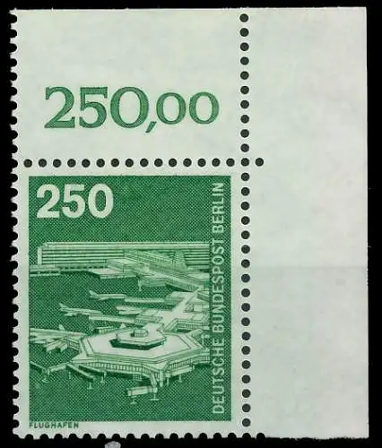 BERLIN DS INDUSTRIE U. TECHNIK Nr 671 postfrisch ECKE-O 8E893E