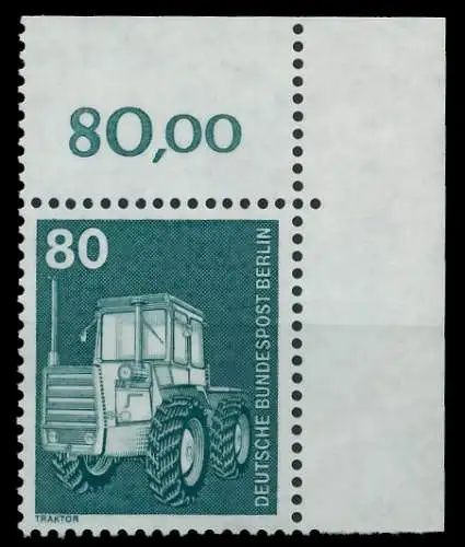 BERLIN DS INDUSTRIE U. TECHNIK Nr 501 postfrisch ECKE-O 8E894A