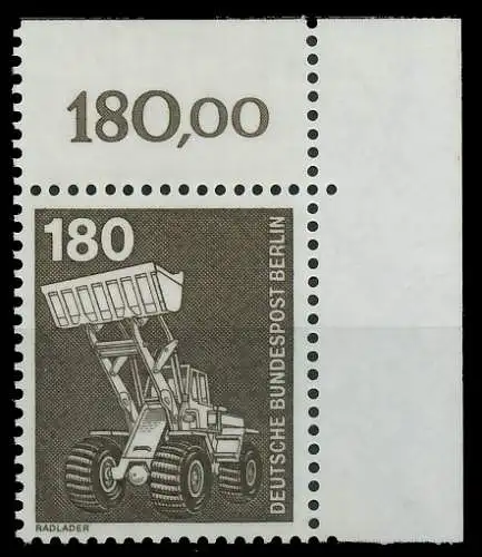 BERLIN DS INDUSTRIE U. TECHNIK Nr 585 postfrisch ECKE-O 8E896E