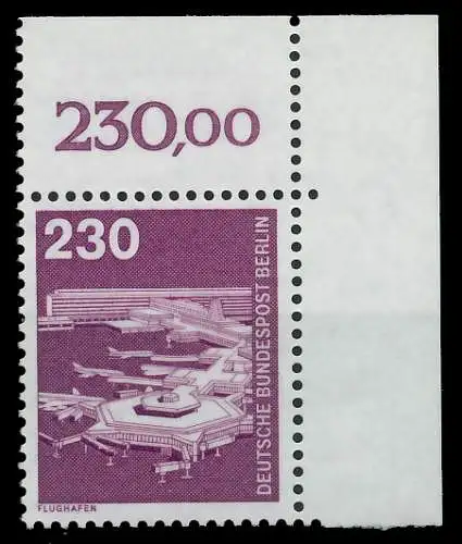 BERLIN DS INDUSTRIE U. TECHNIK Nr 586 postfrisch ECKE-O 8E899A