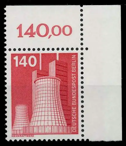 BERLIN DS INDUSTRIE U. TECHNIK Nr 504 postfrisch ECKE-O 8ED126