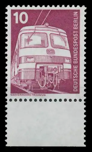 BERLIN DS INDUSTRIE U. TECHNIK Nr 495 postfrisch URA 8ED12A