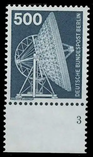 BERLIN DS INDUSTRIE U. TECHNIK Nr 507 postfrisch URA 8ED13A
