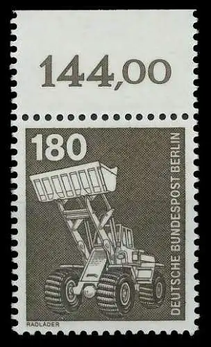 BERLIN DS INDUSTRIE U. TECHNIK Nr 585 postfrisch ORA 8ED196