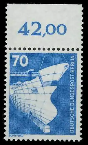 BERLIN DS INDUSTRIE U. TECHNIK Nr 500 postfrisch ORA 8ED19E