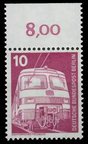 BERLIN DS INDUSTRIE U. TECHNIK Nr 495 postfrisch ORA 8ED1A2