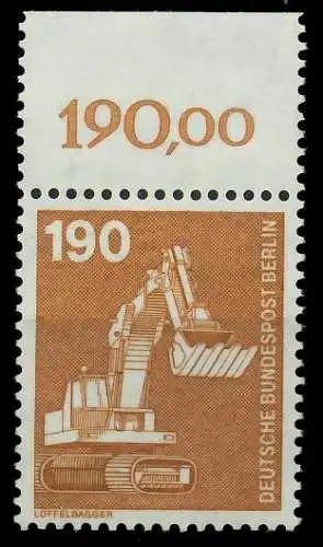 BERLIN DS INDUSTRIE U. TECHNIK Nr 670 postfrisch ORA 8ED1CE