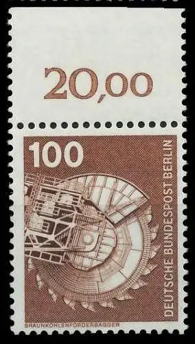 BERLIN DS INDUSTRIE U. TECHNIK Nr 502 postfrisch ORA 8ED20A