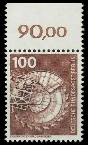 BERLIN DS INDUSTRIE U. TECHNIK Nr 502 postfrisch ORA 8ED262